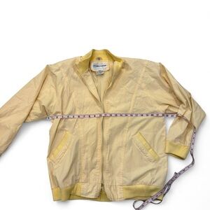 Vintage light Yellow Windbreaker Jacket